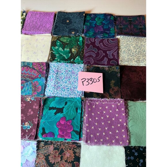 Quilting Cotton Fabric Squares 180 Pieces 2.5" Mixed Patterns - Picture 6 of 6